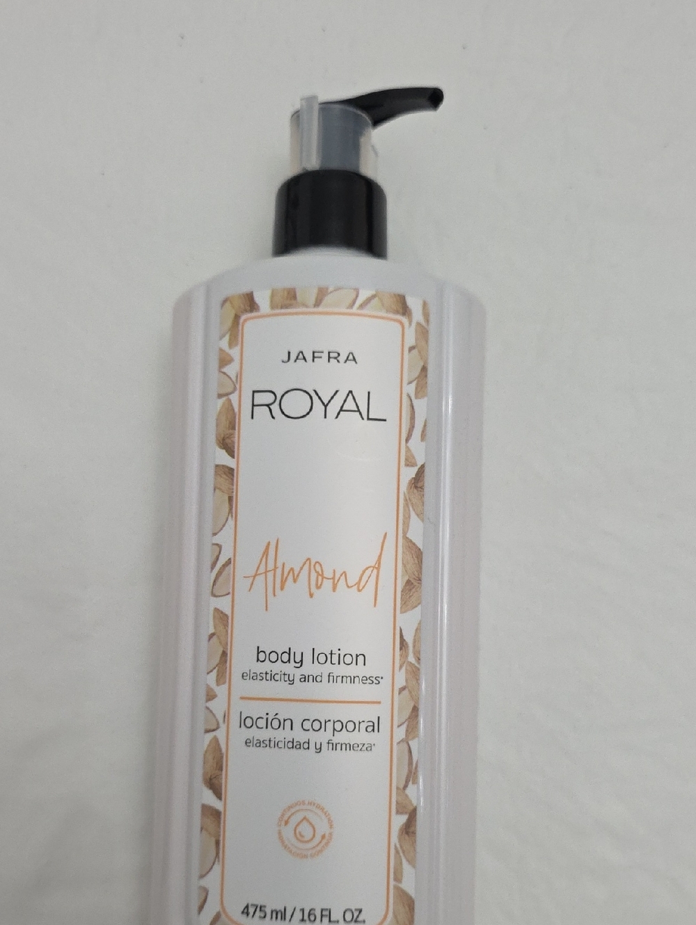 JAFRA Royal Almond Body Lotion — White & Gold Accents
